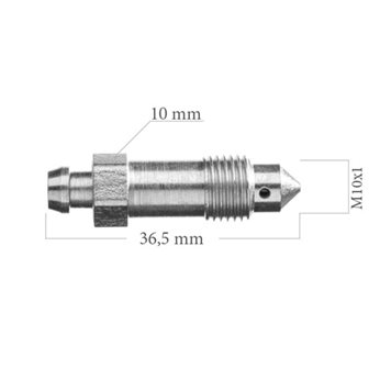 ODPOWIETRZNIK 0018 M10X1 L-36,5