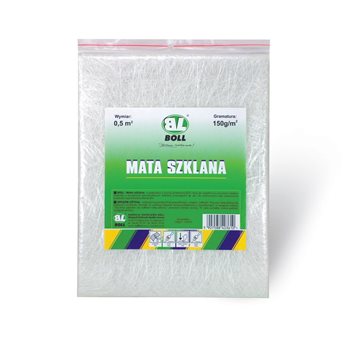 MATA SZKLANA 300G/M2 , WYMIAR 0,5M2 / BOLL