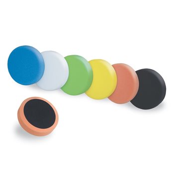 GĄBKA DO POLEROWANIA ŚR. 150MM / GR. 25MM / POMARAŃCZOWA / ŚREDNIA / NA RZEP / BOLL