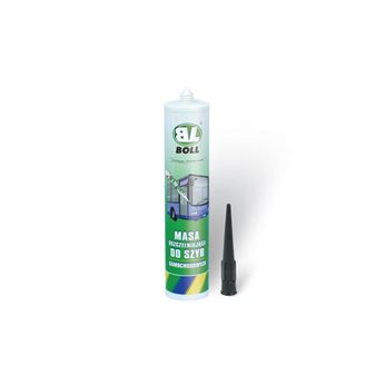 MASA USZCZELNIAJĄCA 310ML DO SZYB CZARNA / BOLL