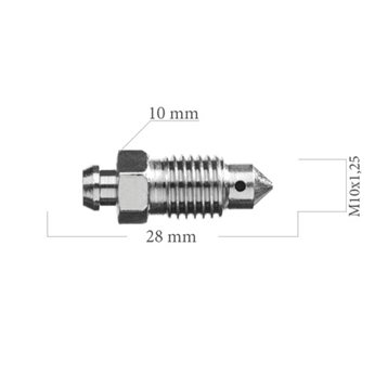 ODPOWIETRZNIK 0101 MX10X1,25 L-28