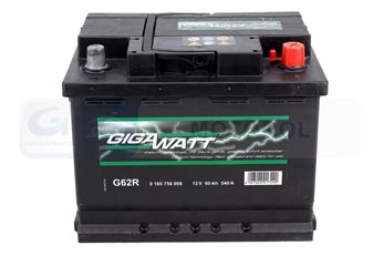 AKUMULATOR 60AH 540A GIGAWATT   P+ BOSCH