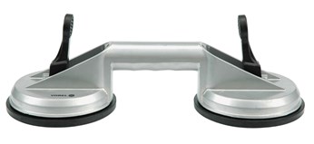 UCHWYT ALU. DO SZYB PRZYSSAWKA 2X115MM