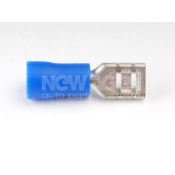 GNIAZDO 4,8/2,5MM2 NIEBIESKIE 100SZT