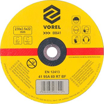 TARCZA DO CIECIA METALU 230X2,5X22