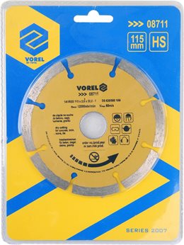 TARCZA DIAMENTOWA 115MM SEGMENTOWA