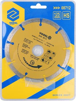 TARCZA DIAMENTOWA 125MM SEGMENTOWA