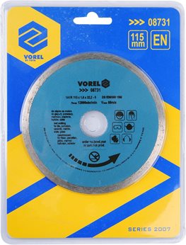 TARCZA DIAMENTOWA 115MM /PELNA/