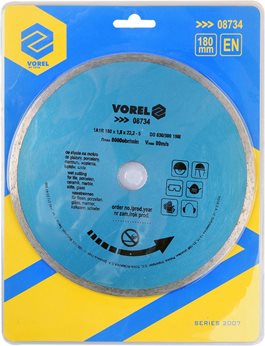 TARCZA DIAMENTOWA 180MM /PELNA/