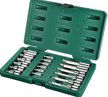"ZESTAW NASADEK 1/2"" SPLINE 12SZT+6SZT PH"