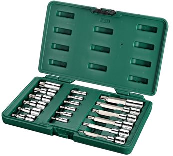 "ZESTAW NASADEK TORX 1/4""+1/2"" 18CZE"