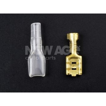 NASADKA F-6,3/2,5MM2 Z OSL SILIK 5KPL