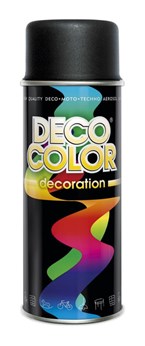 DECO COLOR-LAKIER 015 CZARNY MAT