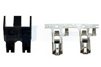 KOSTKA REFLEKTORA H7 CZARNA