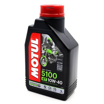 OLEJ MOTUL 10W40 1L 5100 4T / MOTOCYKLE