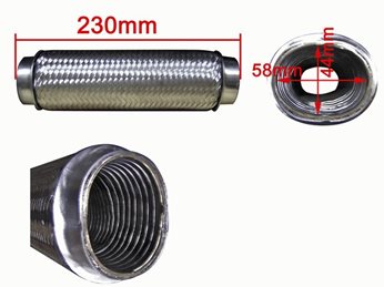 ZLACZE ELAS.A44/58X230 PUN/ELIP. GKT