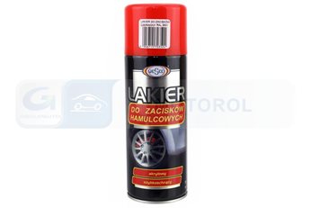 LAKIER DO ZACISKÓW HAM. CZERWONY 400ML RAL3001 / WESCO 03524