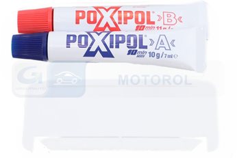 KLEJ POXIPOL SZARY 14G MALY