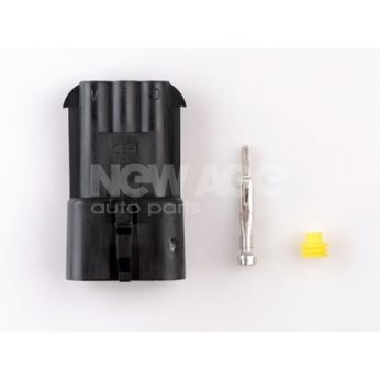 GNIAZDO 3-STYK. SERIA 2 8MM2 Z USZ. 1KP