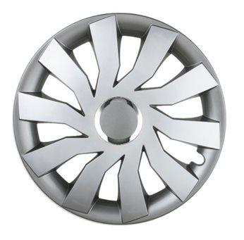 "KOLPAKI 15"" CLIFF GRAFITOWO SREBRNE"