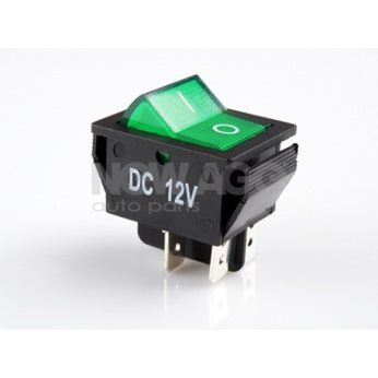 WYLACZNIK POSW. PROSTOK. 12V 20A DUZY