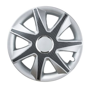 "KOLPAKI 16"" RUN SREBRNO CARBONOWE"