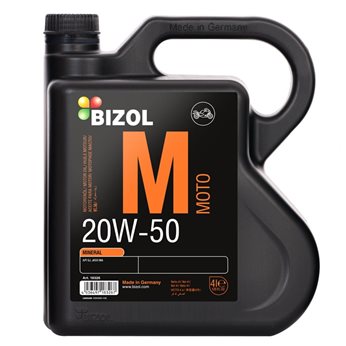 OLEJ BIZOL MOTO 20W-50 4L SN JASO MA