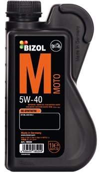 OLEJ BIZOL MOTO 5W-40 1L SN JASO MA-2