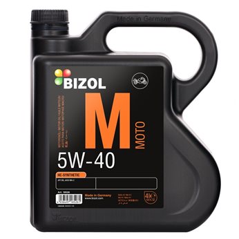 OLEJ BIZOL MOTO 5W-40 4L SN JASO MA-2