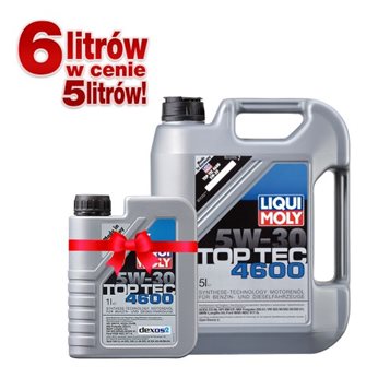 OLEJ LQM 5W-30 TOPTEC 4600 5L +1L GRATIS