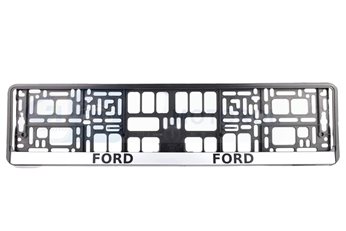 RAMKA TABLICY REJ.EURO -FORD    CZARNA