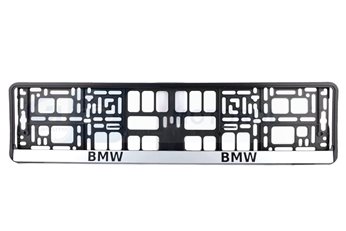 RAMKA TABLICY REJ.EURO -BMW     CZARNA