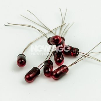 ZAR. PODSWIETL. SKALI 14V/2W 5 SZT CZERW