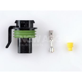 OBUDOWA ZENSKA WTYK 2-KR.SERIA 2,8 1KPL