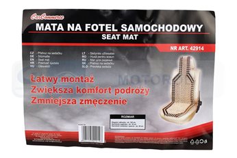 MATA NA SIEDZENIA KORALE NIE OBSZYWANE .