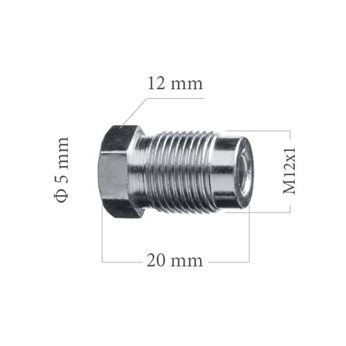 ZLACZKA STALOWA 104 M12X1 WP104