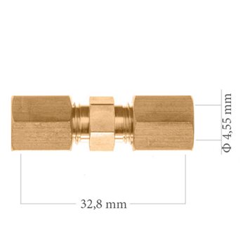 LACZNIK DO RURY CU 4,50 MM L-152