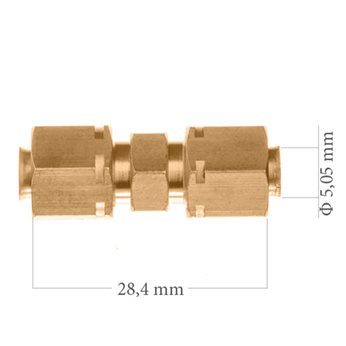 LACZNIK DO RURY CU 5,00 MM L-156