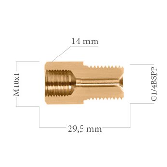 "REDUKCJA 10/1-1/4"" R-233"