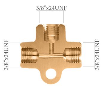 "TROJNIK 3/8""X24UNF 140"