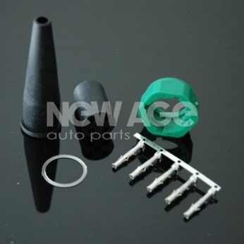 WTYCZKA 5-PINOWA BAJONET ZIELONA 1KPL