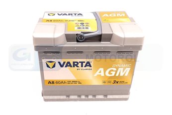 AKUMULATOR VARTA SILVER D AGM 60AH/680A