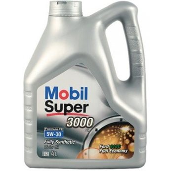 OLEJ MOBIL SUPER 5W30 4L 3000X1 FORMULA FE FORD SL/CF / A5/B5 / WSS M2C913-C / M2C 913-D