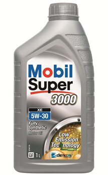 OLEJ MOBIL SUPER 5W30 1L 3000XE / 505.00 505.01 / 229.31 229.51 229.52 / DEX2 / WSS-M2C917-A