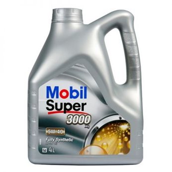 OLEJ MOBIL SUPER 5W40 4L 3000X1 SN / A3/B4 / 502.00 505.00 / 229.3 / A40 / B71 2296 / RN0710