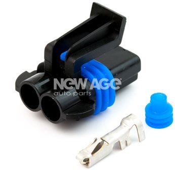 WTYK HERMET 2-PIN SS/2,8 3-5MM2 1KPL