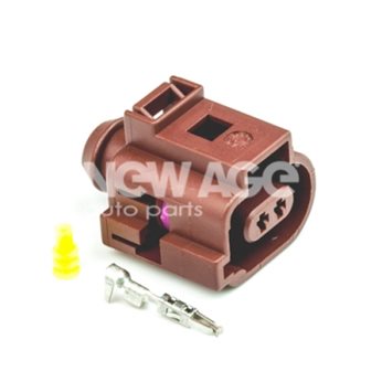 WTYK OBUD. 2-PIN 1,5 KOD-B VW 1KPL