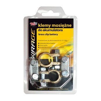 KLEMY MOSIEZNE DO AKUMULATORA  - 2 SZT.
