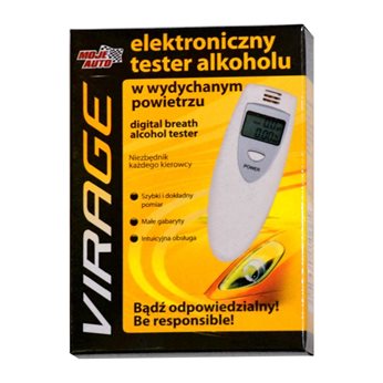 ELEKTRONICZNY TESTER ALKOHOLU W WYDYCHAN