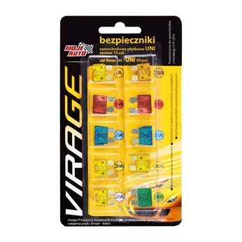 ZESTAW BEZPIECZNIKOW PLASKI UNI